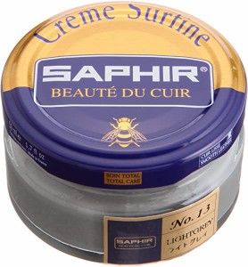 SAPHIR ビーズワックス ファインクリーム 50ml 9550032 (ライトグレイ)[HTRC4.1]...