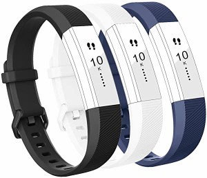 バンド for Fitbit Alta HR/Fitbit Alta 交換バンド ベルト 快適な穴留め式バンド for Fitbit Alta 2016/ Fitbit Alta HR 2017 (