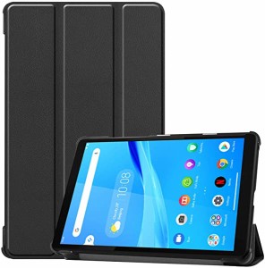 Lenovo Tab M8 ケース レノボ Tab M8 カバー 軽量 薄型 耐衝撃 傷防止 PU レザー スマートカバー ハード 背面 三つ折り Lenovo T...