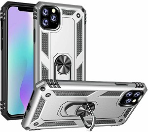 iPhone 11 Pro ケース リング付き 対応 落下衝撃吸収 TPU PC 米軍MIL規格 二重構造 スマホケース アイフォン11 Pro カバー 耐衝 ...