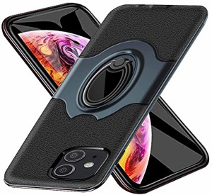 iPhone11 ケース リング 耐衝撃 リング付き tpu シリコン 全面保護 360度回転 車載ホルダー対応 軽量 指紋防止 傷つき防止 スリ ...