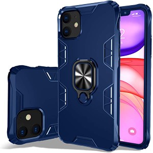 iPhone 11 ケース リング付き 耐衝撃 全面保護ケース TPU 360°専用 衝撃防止 スマホケース シリコン ケース 車載ホルダー対応 ...