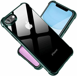 iPhone 6s ケース iPhone 6 ケース 背面クリア 半透明 米軍MIL規格取得 耐衝撃 すり傷防止 ワイヤレス充電対応 ソフトTPU 薄型 ...