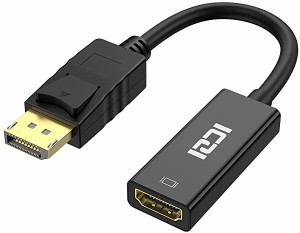 DisplayPort HDMI 変換 アダプタ 1920×1080サポート 金メッキコネクター搭載 HDMI 変換ケーブル HP Dell Lenovoな ...