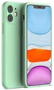 iPhone 11 ケース ソフト TPU 軽量 シリコン 保護ケース 耐衝撃 薄型 すり傷防止 カバー レンズ保護 (11 スペアミント) 送料無料