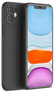 iPhone 11 ケース ソフト TPU 軽量 シリコン 保護ケース 耐衝撃 薄型 すり傷防止 カバー レンズ保護 (11 ブラック) 送料無料