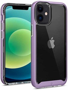 iPhone 12 mini ケース 5.4 二重構造 バンパー iPhone12 mini カバー 耐衝撃 TPU + PC 背面クリア 耐久性 衝撃吸収 薄型 スカイ ...