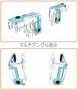 PUBG Mobile 荒野行動 コントローラー ゲームパッド射撃ボタン 押しボタン シリコン感応射撃ボタン 誤射防止 ボタン位置の再設計...