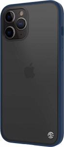 iPhone12mini 対応 ケース 耐衝撃 フロスト クリア 携帯ケース 衝撃 吸収 ハイブリッド 薄型 スリム ハード タフ カバー 指紋 防...