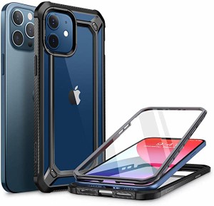 iPhone 12 iPhone 12 Pro 6.1インチ ケース 2020 背面クリア 液晶保護フレーム付き 衝撃吸収 カメラ保護 米軍MIL規格 ワイヤレス...