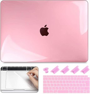 MacBook Air ケース ピンク 透明 2020 新型 MacBook Air 13 インチ ケース A2179 対応 おしゃれ ハードカバー 薄型 耐衝撃 軽量 ...
