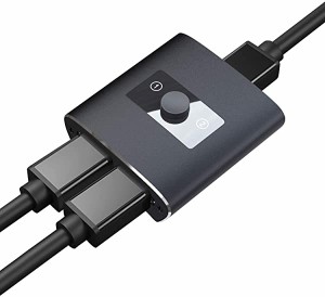 HDMI切替器 双方向セレクター HDMI 分配器 1入力2出力 2入力1出力 4K 3D 1080P対応 手動切替 電源不要 高互換性 ゲーム機 Xbox P...