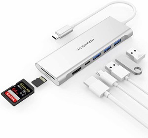 USB Type-C ハブ 3ポート CB-C36b 7 in 1機能拡張 Micro SD SDカードリーダー 4K HDMI PowerDelivery対応 USB-C MacBook Pro 13 ...