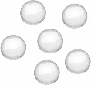 半球ガラス クリア ガラスカボション 14mm 工芸品 ファッション ジュエリー用 DIY 20個入りセット 送料無料