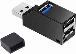 USBハブ 3ポート USB3.0 ＋ USB2.0 コンボハブ 超小型 高速 軽量 バスパワー ポート拡張 コンパクトMac OS*10.6 OS*10.7-10.8 Windo...