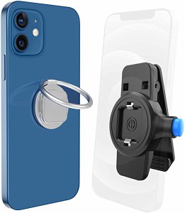 スマホ ベルトクリップ 携帯 ベルトポーチリンク付き[新型]360度回転 3-6.7インチのスマホに対応 iPhone 12 mini 12 /12 Pro /...