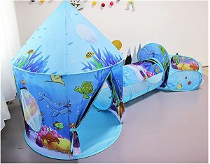 テント子供用3in1 こどもテント3点セット 子供テント Kids Tent キッズテントキット 女の子 ピンクtent 折りたたみ プレイテント...