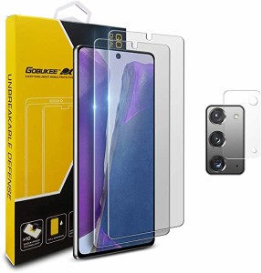 Galaxy Note 20 ガラス フィルム (6.7インチ) 強化ガラス 超音波指紋認証対応 2+1 フィルム 完全接着 フルカバー カメラレンズプ...