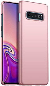 GALAXY S10 Plus ケース 指紋防止 3層メッキ加工 耐衝撃PC素材 Galaxy S10 Plus カバー 衝撃吸収 軽 薄 おしゃれ ギャラクシー S...