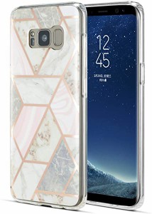 Galaxy S8 Plus ケース ギャラクシー S8 プラス ケース 超薄型 マーブル TPU ソフト スマホケース 耐衝撃 黄変防止 人気 スタイ ...