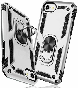 iPhone 7 ケース iPhone 8 ケース iPhone SE ケース 第2世代 2020年新型 リング 耐衝撃 衝撃吸収 傷防止 全面保護 カメラ保護 ス...