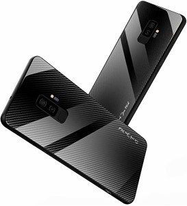 Galaxy S9+ ケース 強化ガラスケース 全面クリア 薄型 TPUバンパー Samsung Galaxy S9+ ケース 耐衝撃 TPU 耐久 カバー スマホケ...