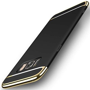 Galaxy S8 Galaxy S8+ ケース PC メッキ加工 軽量 衝撃防止 3パーツ式 薄型 S8 S8 plus 鍍金 ハードカバー SC-02J 薄い SC-03J S...