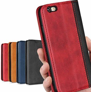 送料無料 iPhone 6 iPhone 6s スマホ スマホケース 2色組合せ 二色接合 手帳型 iPhone6 iPhone6s スマホケース CASE アイフォン6 6s スマ