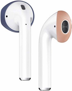 AirPods イヤーピース つけたまま 充電可能 収納可能 イヤホン 落下防止 アクセサリー 極薄 シリコン 使用 イヤホンカバー 左右 ...