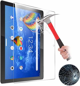 ソフトバンクLenovo TAB5 10専用強化ガラスフィルム 日本旭硝子素材 厚0.3mm 2.5Dラワンドエッジ加工処理 レノボーTab ...