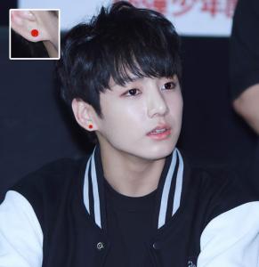 韓国スター・アクセサリー 防弾少年団(BTS)のジョングクst ピノキオ ピアス EARRING