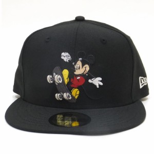 ニューエラ ディズニー コラボ キャップ 帽子 New Era 59fifty Disney スケート ブラックの通販はau Wowma ワウマ Third 商品ロットナンバー