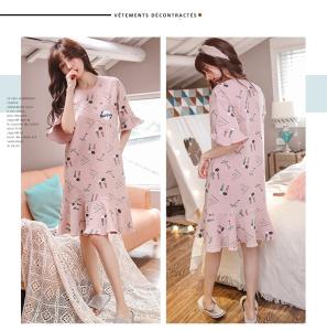 可愛いパジャマレディース ワンピース ロング丈パジャマ 部屋着 長袖パジャマ ルームウェア 寝巻き セット 女性用の通販はau Pay マーケット ヒナギクファッション 商品ロットナンバー