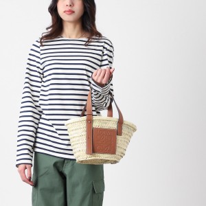 [あす着] ロエベ LOEWE バスケットバッグ トートバッグ レディース CESTA DE PALMA RAFFIA