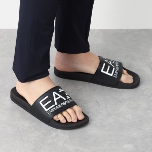 [あす着] エンポリオアルマーニ EA7 EMPORIO ARMANI サンダル シャワースリッパ メンズ SLIPPER VISIBILITY SW U