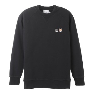 [あす着] メゾンキツネ MAISON KITSUNE スウェット プルオーバー トレーナー ラグランスリーブ メンズ