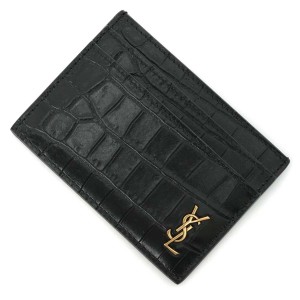 [あす着] サンローラン SAINT LAURENT カードケース メンズ TINY MONOGRAM CARD CASE