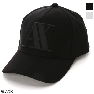 [あす着] アルマーニエクスチェンジ ARMANI EXCHANGE ベースボールキャップ メンズ RUBBER AX CAP