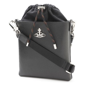 [あす着] ヴィヴィアンウエストウッド Vivienne Westwood ショルダーバッグ メンズ KENT DRAWSTRING CROSSBODY