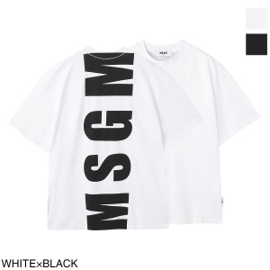 [あす着] エムエスジーエム MSGM クルーネックTシャツ メンズ