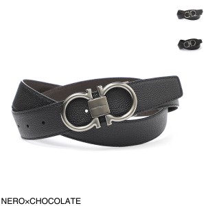 [あす着] フェラガモ FERRAGAMO (Salvatore Ferragamo) リバーシブル ベルト メンズ REVERSIBLE BELT