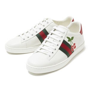 限定SALE！GUCCI チルドレン ベビー キッズ ボタニカル柄 スニーカー