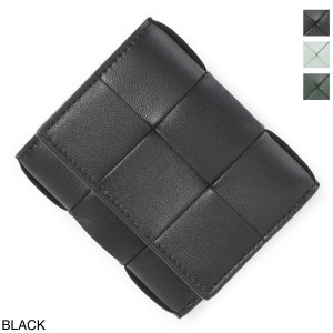 [あす着] ボッテガヴェネタ BOTTEGA VENETA 3つ折り財布 小銭入れ付き レディース TRI-FOLD WALLET WITH DETACHABLE CARD CASE