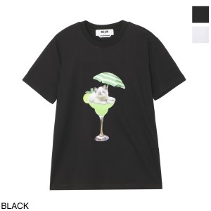 エムエスジーエム MSGM クルーネックTシャツ レディース