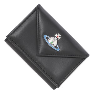 [あす着] ヴィヴィアンウエストウッド Vivienne Westwood 3つ折り財布 小銭入れ付き コンパクトウォレット レディース