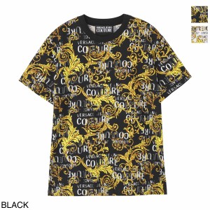 [あす着] ヴェルサーチェ VERSACE JEANS COUTURE クルーネックTシャツ メンズ