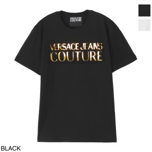 [あす着] ヴェルサーチェ VERSACE JEANS COUTURE クルーネックTシャツ メンズ