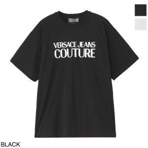 [あす着] ヴェルサーチェ VERSACE JEANS COUTURE クルーネックTシャツ メンズ