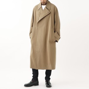 [あす着] スタジオ ニコルソン STUDIO NICHOLSON ロングコート マックコート メンズ WILFF COAT