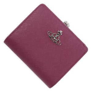 [あす着] ヴィヴィアンウエストウッド Vivienne Westwood 2つ折り財布 小銭入れ付き メンズ レディース SAFFIANO WALLET FR PKT